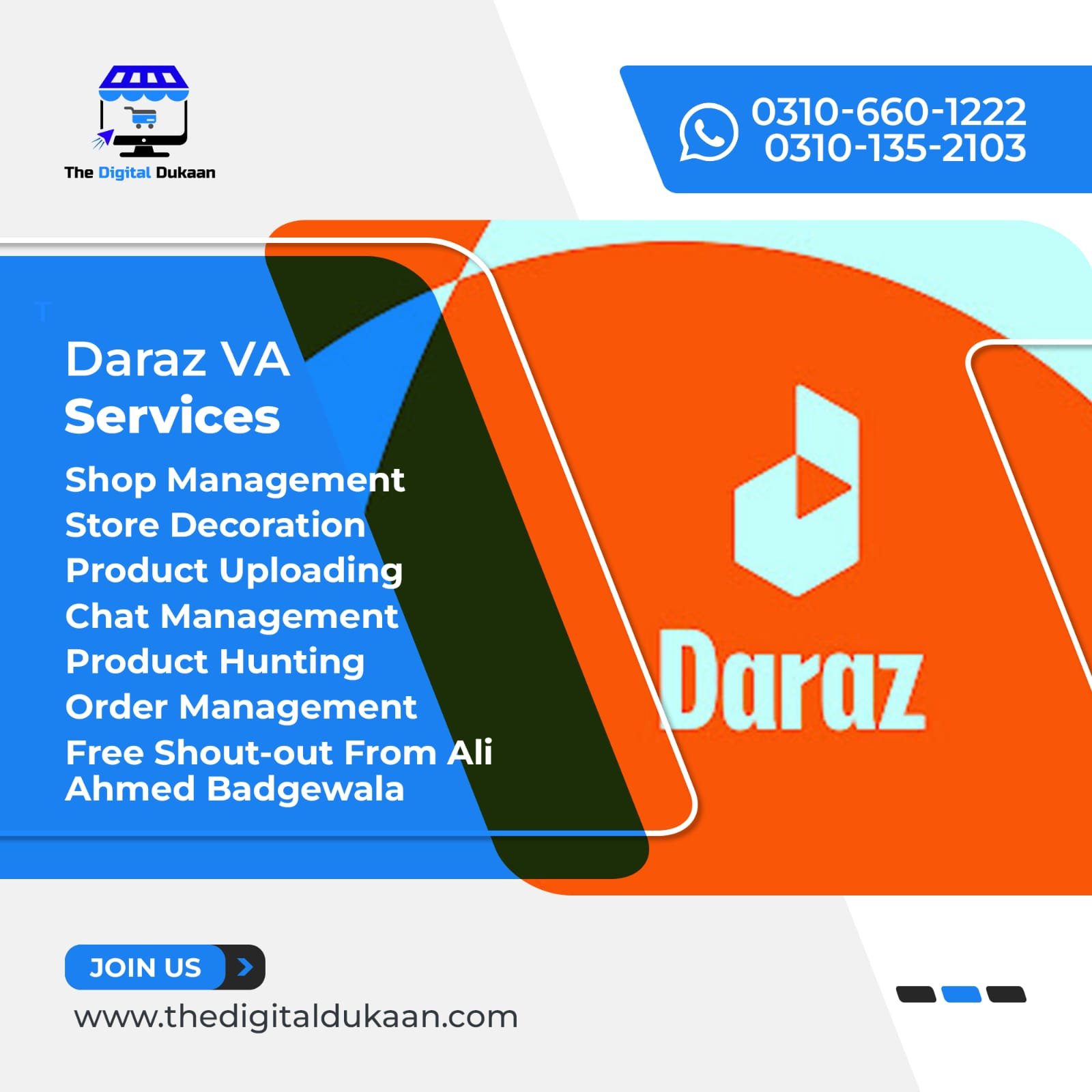 Daraz VA services