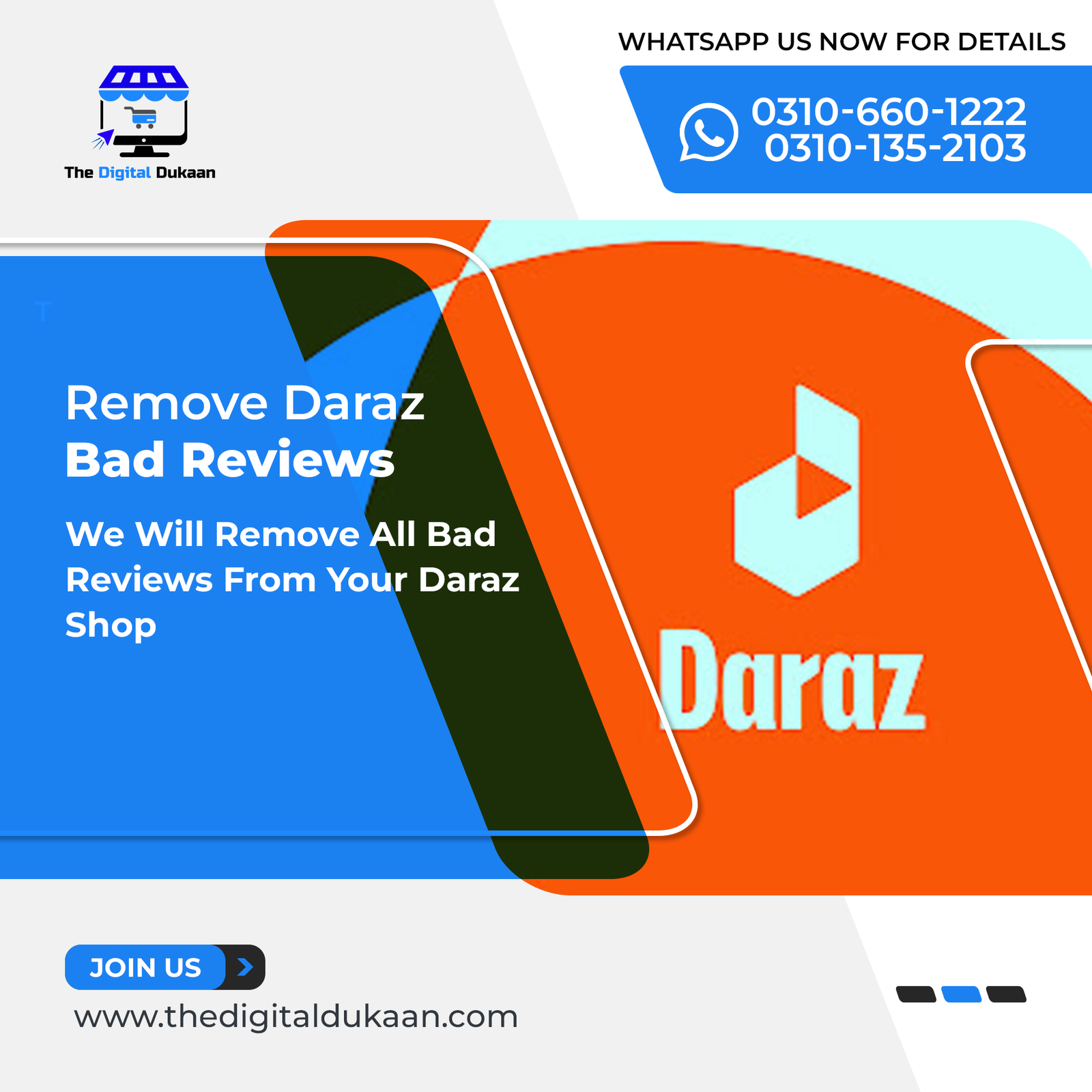 Daraz Reviews Removal